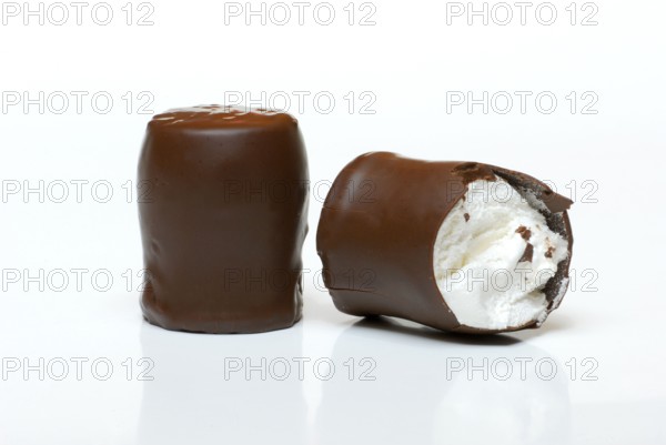 Carrots, chocolate foam kiss, chocolate foam kiss, chocolate foam kiss, chocolate