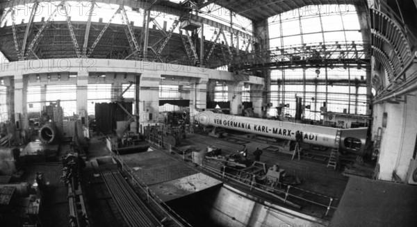 GDR report on Karl-Marx-Stadt (today: Chemnitz) from 10-15 September 1975 .VEB Germania