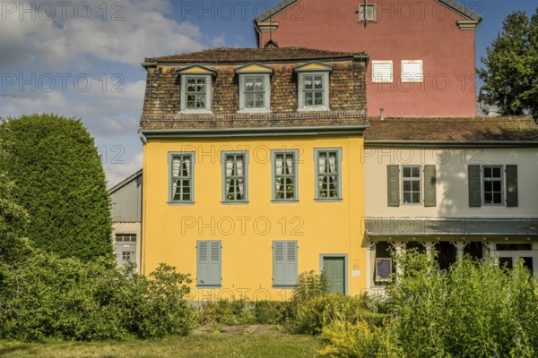 Schiller's Garden House, Schillergäßchen, Jena, Thuringia, Germany, Europe
