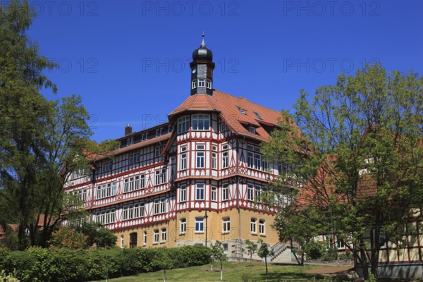 Hermann-Lietz-Schule Haubinda, district of Westhausen, Hildburghausen County, Thuringia, Germany,