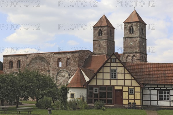 Premonstratensian Monastery of Saint Mary in Veßra, Hildburghausen County, Thuringia, Germany,