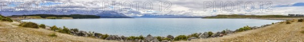 Pukaki-See, Panorama, Otago, Neuseeland