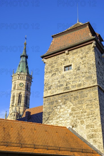 Urach Residence Palace and Collegiate Church of St. Amandus, Bad Urach, Swabian Alb,