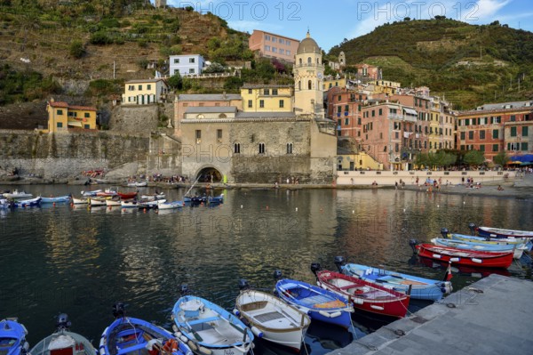 Church of Santa Margherita di Antiochia, Vernazza, Cinque Terre, Province of La Spezia, Liguria,