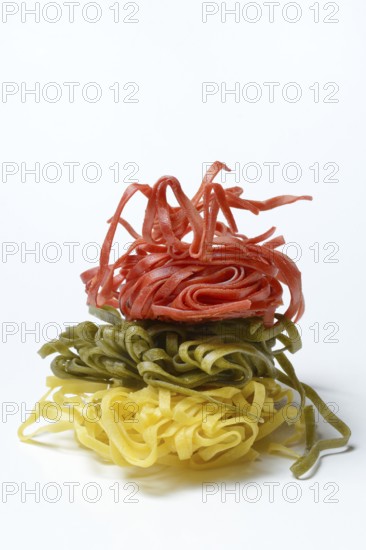 Tagliatelle tricolore, Italian pasta, pasta, pasta type