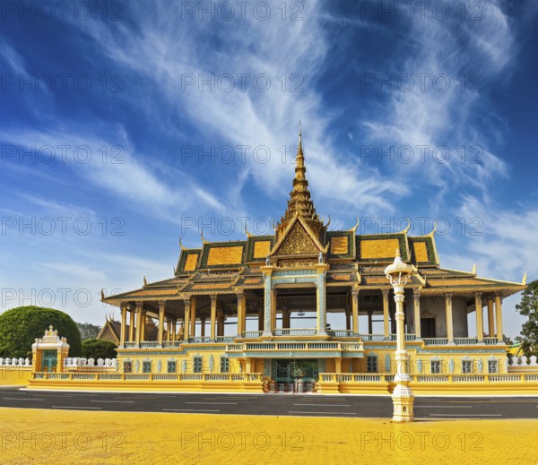 Royal Palace complex, Phnom Penh, Cambodia, Asia