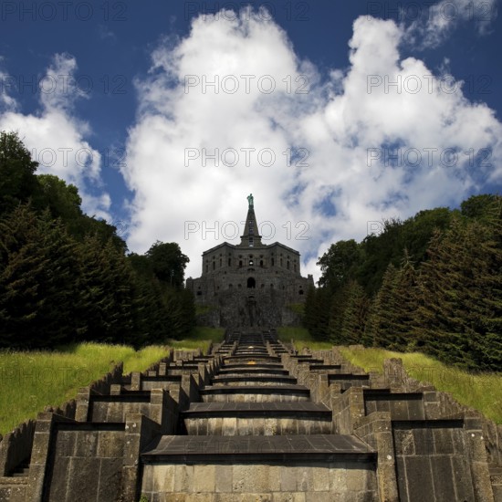 Bergpark Wilhelmshöhe, Hercules Building with the Great Cascades, UNESCO World Heritage Site,