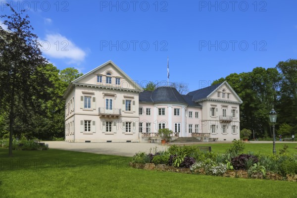 Villa Eugenia, last residence of the Princes of Hohenzollern-Hechingen, classicist central building