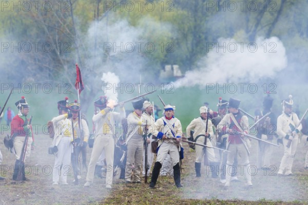 Battle re-enactment Großgörschen