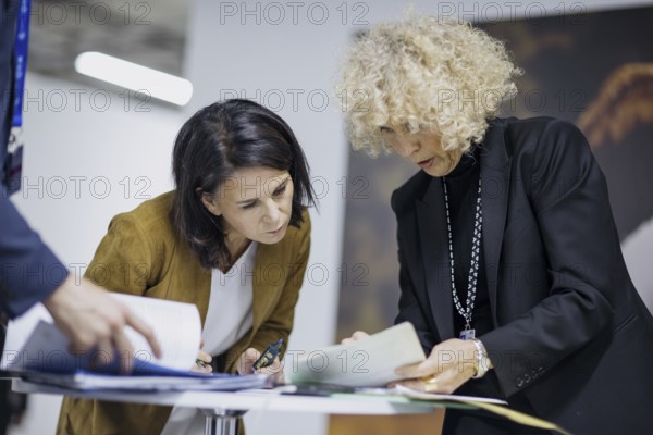 Annalena Baerbock (Buendnis 90 Die Gruenen), Bundesaussenministerin, Jennifer Lee Morgan,