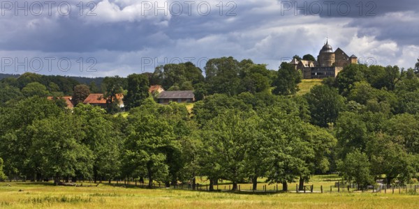 Sababurg, popularly known as Sleeping Beauty's Castle after the Brothers Grimm fairy tale,