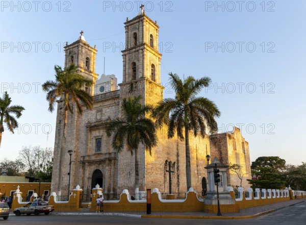 San Servacio Church built 1705, Valladolid, Yucatan, Mexico, Central America