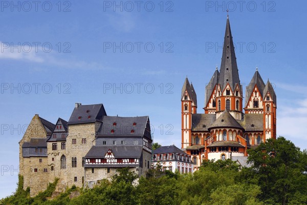 Limburg Cathedral St. George and Limburg Castle, also called Limburg Castle on the Domberg, Limburg