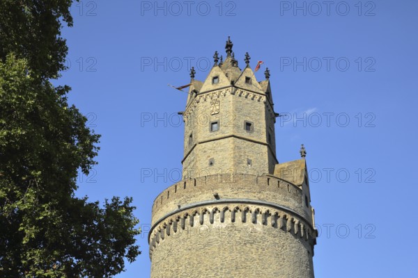 Historic Round Tower and Landmark, Andernach, Rhineland-Palatinate, Upper Middle Rhine Valley,
