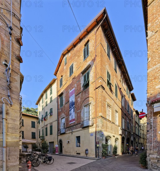 Birthplace of the composer Giacomo Puccini, Casa Natale di Giacomo Puccini, Lucca, Tuscany, Italy,