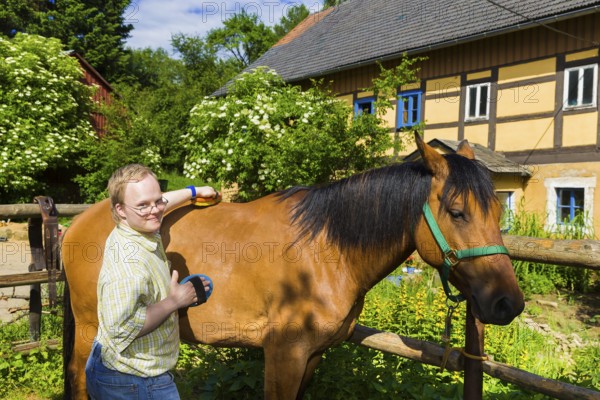 Curative riding on the Andershof farm