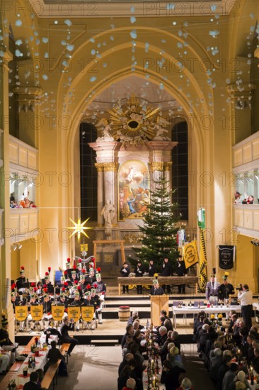 Club night shift in Freiberg at the Nikolaikirche concert and conference hall