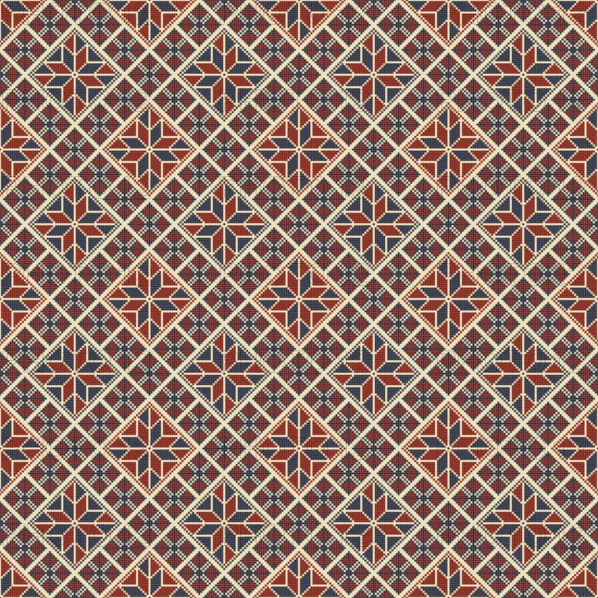 Embroidery Tatreez pattern, Palestinian fashion vector ornament