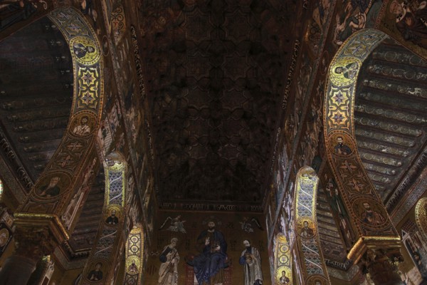 City of Palermo, Palazzo Reale, Royal Palace, also called Palazzo dei Normanni or Norman Palace, in