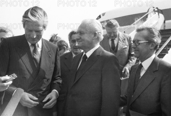 The Krupp concern used the visit of the important GDR politician, Guenter Mittag, to Bonn for talks