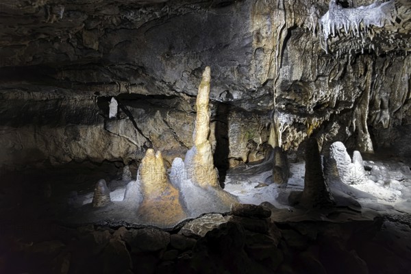 Heinrichshöhle, Hemer, Sauerland, North Rhine-Westphalia, Germany, Europe