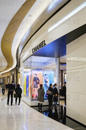 SEOUL, SOUTH KOREA, April 1, 2016 : Chanel shop in recently opened Lotte Avenuel Koreaâ??s largest