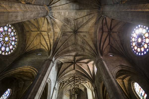 Church, interior view, Iglesia de San Vicente, San Sebastian, Donostia, Basque Country, Northern