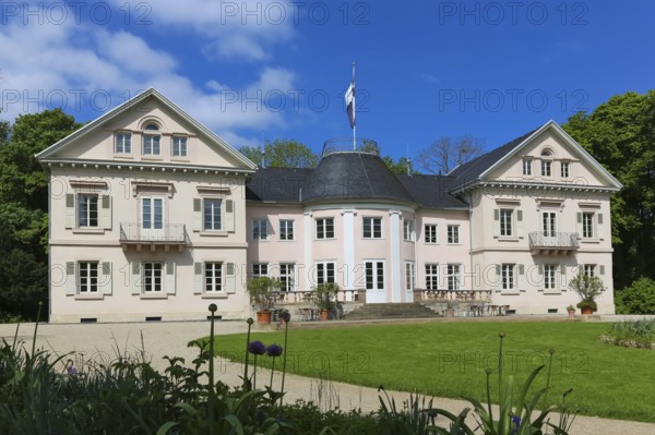 Villa Eugenia, last residence of the Princes of Hohenzollern-Hechingen, classicist central building