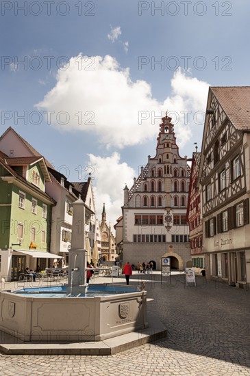 Bad forest lake town hall from 1426, Bad forest lake, Baden-Württemberg, Germany, Europe