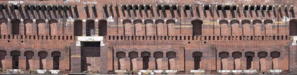 Detail of the Congress Hall in the inner courtyard, unfinished National Socialist monumental