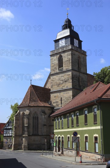 Holy Trinity Church, Eisfeld, Hildburghausen County, Thuringia, Bavaria, Germany, Europe