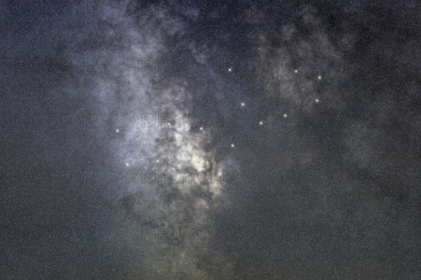 Virgo star constellation, Night sky, Cluster of stars, Deep space, Virgin constellation