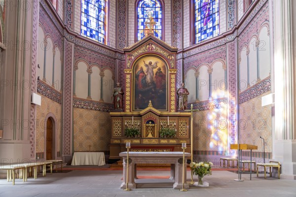 Altar of the Church of St Peter and Paul in Lahr/Black Forest, Baden-Württemberg, Germany, Europe
