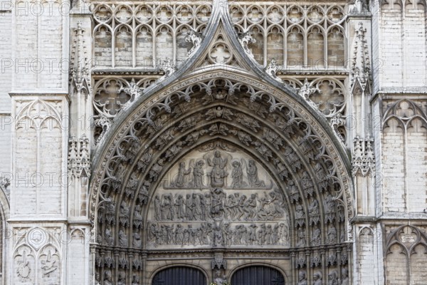 Cathedral of Our Lady, Onze-Lieve-Vrouwekathedraal, detailed view of the richly decorated main
