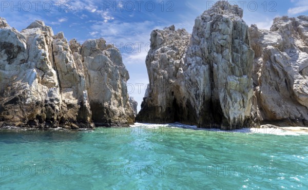 Los Cabos, Mexico, boat trip around scenic Arch of Cabo San Lucas, Playa Amantes, Playa del