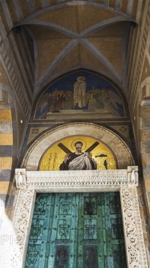 Cathedral of St Andrew Apostle, Amalfi, Salerno, Campania, Italy, Europe