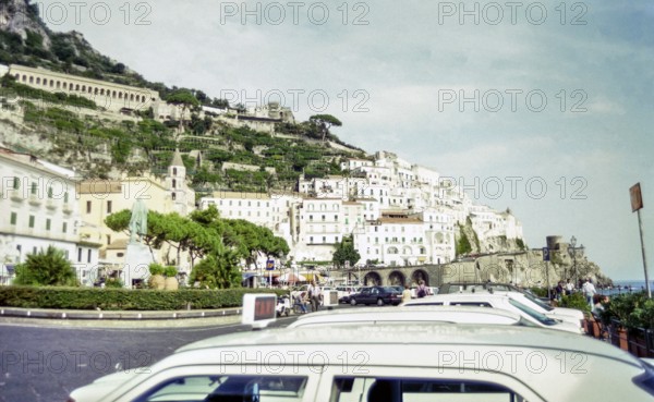 Taxi tandems in Amalfi, Italy 1998