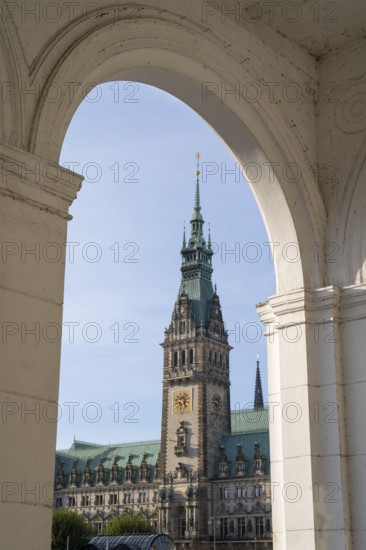 City Hall, State Government, North German Renaissance, Hamburg, Germany, Europe