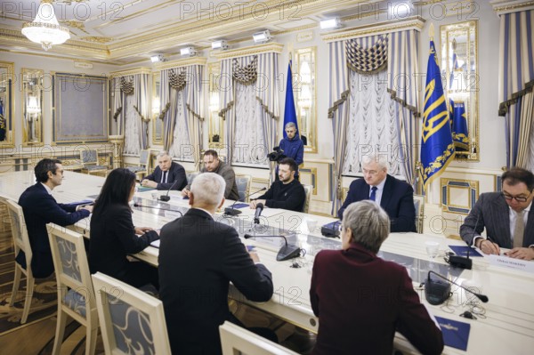 Annalena Bärbock (Alliance 90/The Greens), Federal Foreign Minister, meets Volodymyr Zelensky,