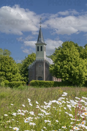 Church of Offingawier, Sneek, province of Friesland, Netherlands
