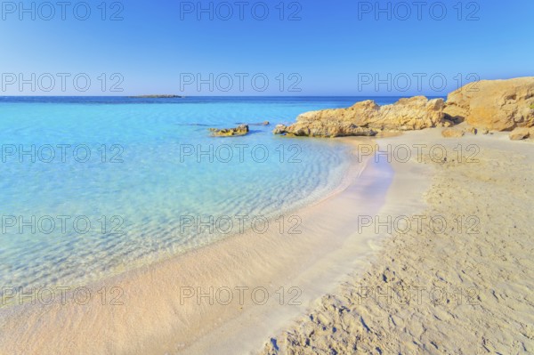 Elafonisi beach, Chania, Crete, Greek Islands, Greece, Europe