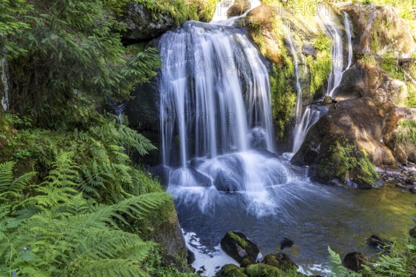 The Triberg Waterfalls, Triberg in the Black Forest, Baden-Württemberg, Germany, Europe
