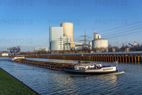 The Datteln 4 hard coal-fired power plant, operated by Uniper, on the Dormtund-Ems Canal, scheduled