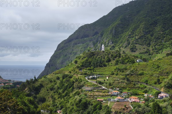 Capelinha de Nossa Senhora de Fatima in Sao Vicente village, Madeira Island, Portugal, Europe