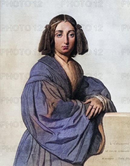 George Sand, the pseudonym of Amantine Aurore Lucile Dupin de Francueil (born 1 July 1804 in Paris,