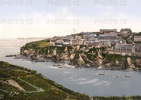 Port Isaac, fishing village on the north coast of the county of Cornwall in south-west England,