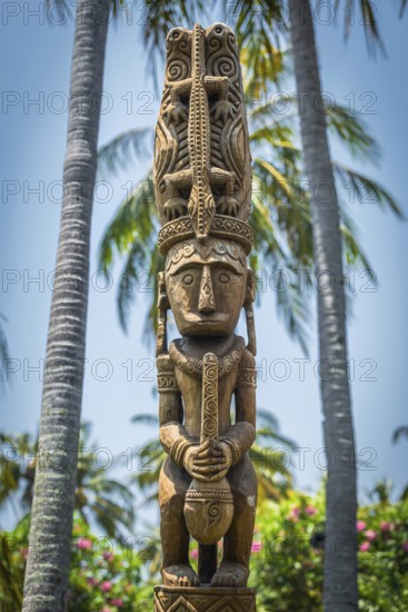 Statue of a native, sculpture, figure, totem, sculpture, religion, tree, wood, art, architecture,