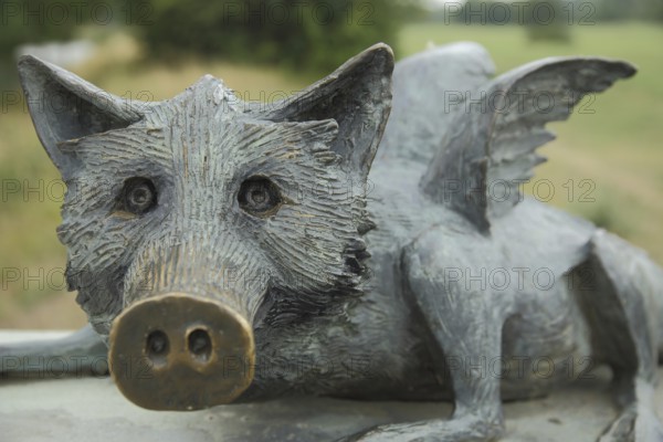 Sculpture GreenBelt Animal by Robert Gernhardt 2005, GreenBelt Animal, Armadillo, Bonames, Main,