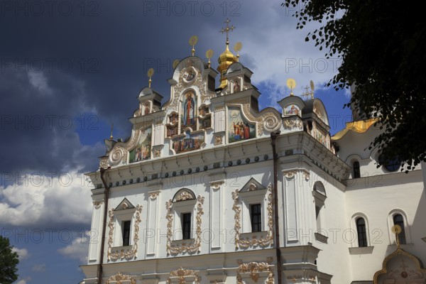 The Uspensky Cathedral, part of the monastery complex of the Kiev Cave Monastery, Holy Mary of the