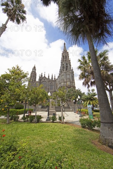 Parish Church of San Juan Bautista in Arucas, Las Palmas, Las Palmas Province, Gran Canaria, Canary